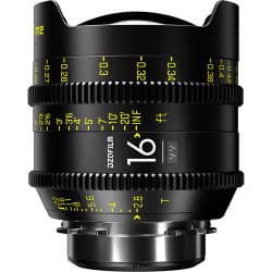 DZOFilm VESPID  - Lente 16mm T2.8 (montagens PL e EF)
