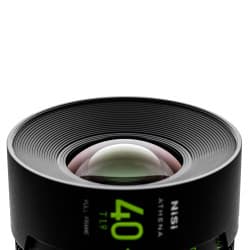 NiSi Athena Prime - Lente de cinema 40mm T1.9 Full-Frame (Montagem PL)