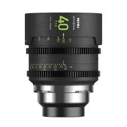 NiSi Athena Prime - Lente de cinema 40mm T1.9 Full-Frame (Montagem PL)