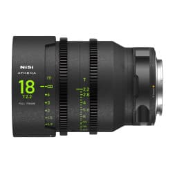 NiSi Athena Prime - Lente de cinema 18mm T2.2 Full-Frame Lens (Sony E, Drop-In Filter Mount)