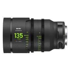 NiSi Athena Prime - Lente de cinema 135mm T2.2 Full-Frame Lens (Sony E, )