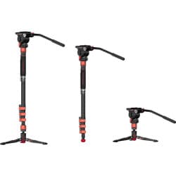 iFootage - Cobra 3 Carbon fiber Flip lock Monopod CB3 C180F [DISCONTINUED]