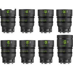 NiSi ATHENA PRIME T2.4/1.9 Full-Frame 8-Lens MASTER Kit (ARRI PL)