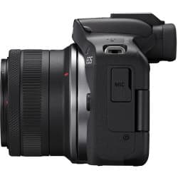 Canon - Câmera EOS R50 Mirrorless com lentes de 18-45 mm e 55-210 mm (Black)