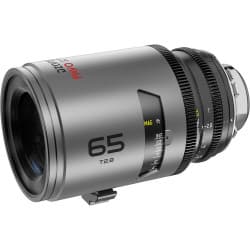 DZOFilm - PAVO Lente principal anamórfica 65mm T2.8 2x (revestimento neutro, montagem PL/EF, pés)