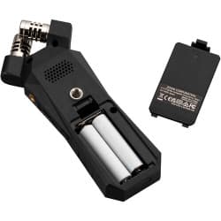 Zoom H1essential - Gravador de áudio portátil flutuante de 2 trilhas e 32 bits