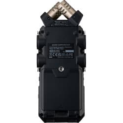 Zoom H6essential - Gravador de áudio portátil flutuante de 6 trilhas e 32 bits