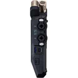 Zoom H6essential - Gravador de áudio portátil flutuante de 6 trilhas e 32 bits