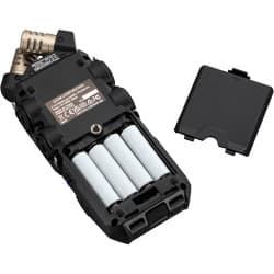 Zoom H6essential - Gravador de áudio portátil flutuante de 6 trilhas e 32 bits