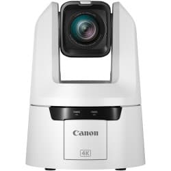 Canon - Câmera  CR-N500 Professional 4K NDI PTZ com zoom 15x (Titanium White)