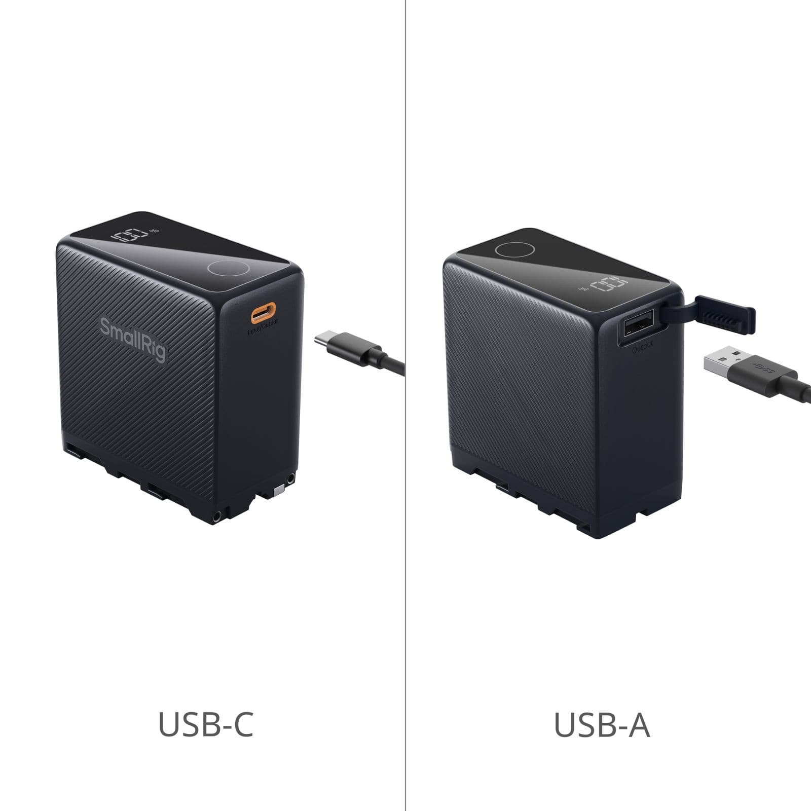 SmallRig - NP-F970 USB-C Rechargeable Camera Battery (Black) - imagem 2