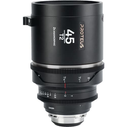 Laowa - Lente Venus Optics Proteus 2x anamórfica 45mm T2 (PL/EF, pés, Silver Flare)
