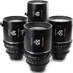 Laowa - Kit de 4 lentes anamórficas Proteus 2X ARRI PL/EF (Flare, Silver)