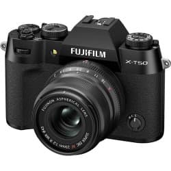 Fujifilm X-T50 -  Câmera Mirrorless (Preta)