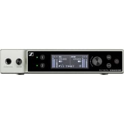 Sennheiser EW-DX EM 2 DANTE - Receptor digital de montagem em rack de dois canais com Dante (Q1-9: 470 a 550 MHz)