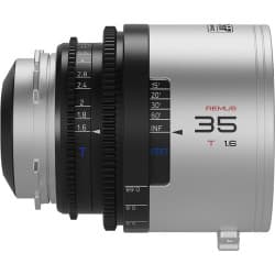 Blazar - Lente Remus 35mm T1.6 S35 1.5x Anamorphic (PL Mount, Silver Flare)