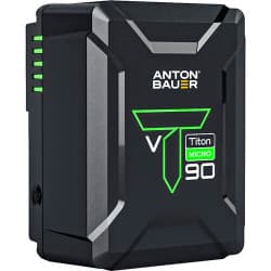 Anton/Bauer - Kit de duas baterias Titon Micro 90 V-Mount com carregador VM2