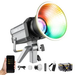 Colbor - Luz de vídeo LED CL220R 220W RGB COB