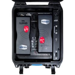 Blueshape - RUGGED Mini 3S Estação de energia em caixa para 2 baterias
