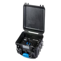 Blueshape - RUGGED Mini Estação de energia em caixa para 2 baterias