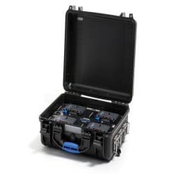 Blueshape - RUGGED Estação de energia em caixa para 4 baterias