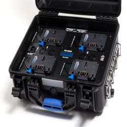 Blueshape - RUGGED 3S Estação de energia em caixa para 4 baterias