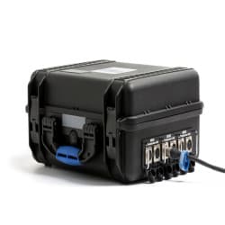 Blueshape - RUGGED 3S Estação de energia em caixa para 4 baterias