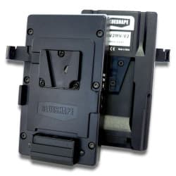 Blueshape - Adaptador Vplate com saída de alimentação (V Mount)