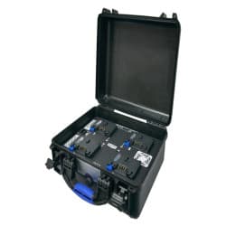 Blueshape - Carregador rápido robusto de 4 compartimentos para 3 pinos