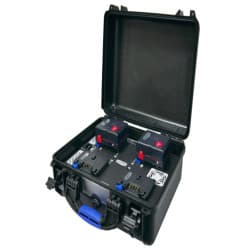 Blueshape - Carregador rápido robusto de 4 compartimentos para 3 pinos