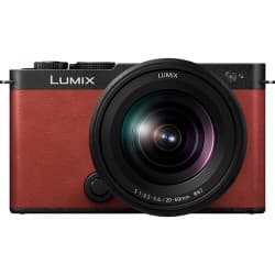 Panasonic - Lumix S9 Câmera Mirrorless com lente S 20-60mm f/3.5-5.6 (cor vermelho carmesim)