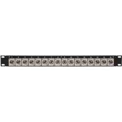 Canare - Painel de montagem embutida 161U-BJRUK 12G A/V BNC