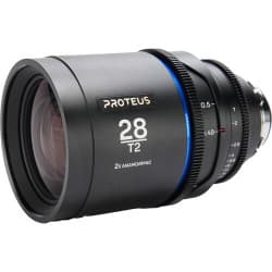 Laowa - Proteus 2X Anamorphic 28mm T2 - Blue (Meters) Arri PL (Default) + EF