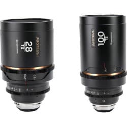 Laowa - Proteus 2X Anamorphic 2-Lens Bundle Set C (28mm, 100mm) - Amber (Feet) Arri PL (Default) + EF