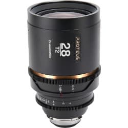Laowa - Proteus 2X Anamorphic 2-Lens Bundle Set C (28mm, 100mm) - Amber (Feet) Arri PL (Default) + EF