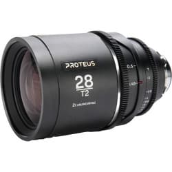 Laowa - Proteus 2X Anamorphic 2-Lens Bundle Set C (28mm, 100mm) - Silver (Meters) Arri PL (Default) + EF