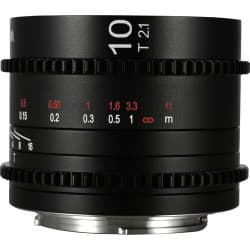 Laowa - Lente Venus Optics Zero-D Cine 10mm T2.1 (MFT, Pés/Metros)