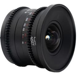 Laowa - Lente Venus Optics Zero-D Cine 6mm T2.1 (MFT, Pés/Metros)
