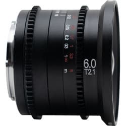 Laowa - Lente Venus Optics Zero-D Cine 6mm T2.1 (MFT, Pés/Metros)