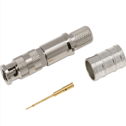 Canare - HBCP-D53A Plugue 12G-SDI HD-BNC para L-4.5CHD e Belden 1694A