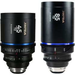 Laowa - Proteus 2X Anamorphic 2-Lens Bundle Set B (45mm, 85mm) - Blue (Meters) Arri PL (Default) + EF