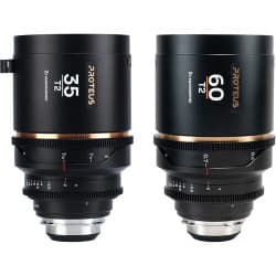 Laowa - Proteus 2X Anamorphic 2-Lens Bundle Set A (35mm, 60mm) - Amber (Meters) Arri PL (Default) + EF