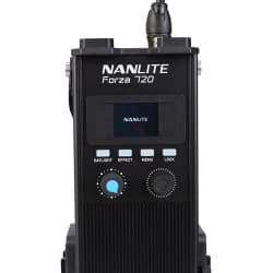 Nanlite - Luz de LED Forza 720 Daylight Monolight com estojo de rolamento