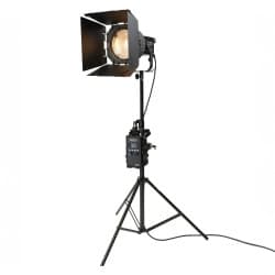 Nanlite - Kit de holofote LED Forza 300B II e estojo de rolamento Fresnel FL-20G