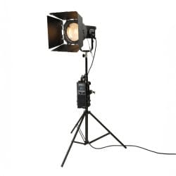 Nanlite - Kit de holofote LED Forza 500B II e estojo de rolamento Fresnel FL-20G