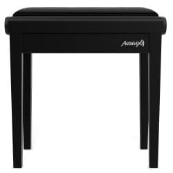 Audibax - KB600 Banco acolchoado para piano/teclado (Black)