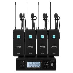 Audibax -  Microfones sem fio AWM 402
