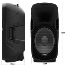 Audibax - Party 15 Alto-falante (Black)