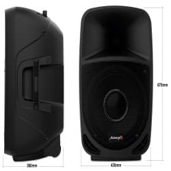 Audibax - Vegas 15 Alto-falantes (Black)