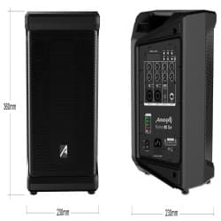 Audibax - Roma 80 Go Alto-falantes (Black)